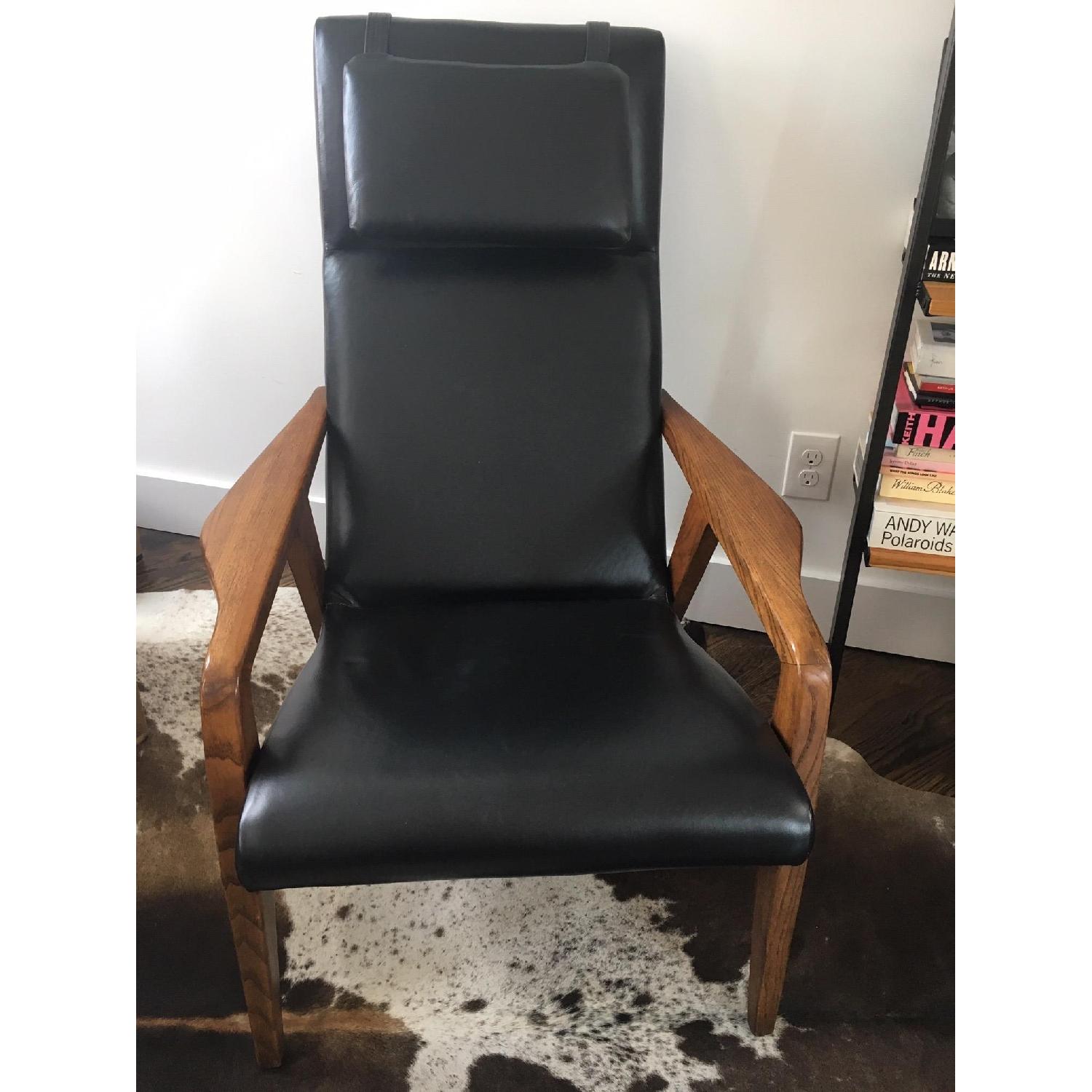 West Elm Contour Mid-Century Chair - image-3