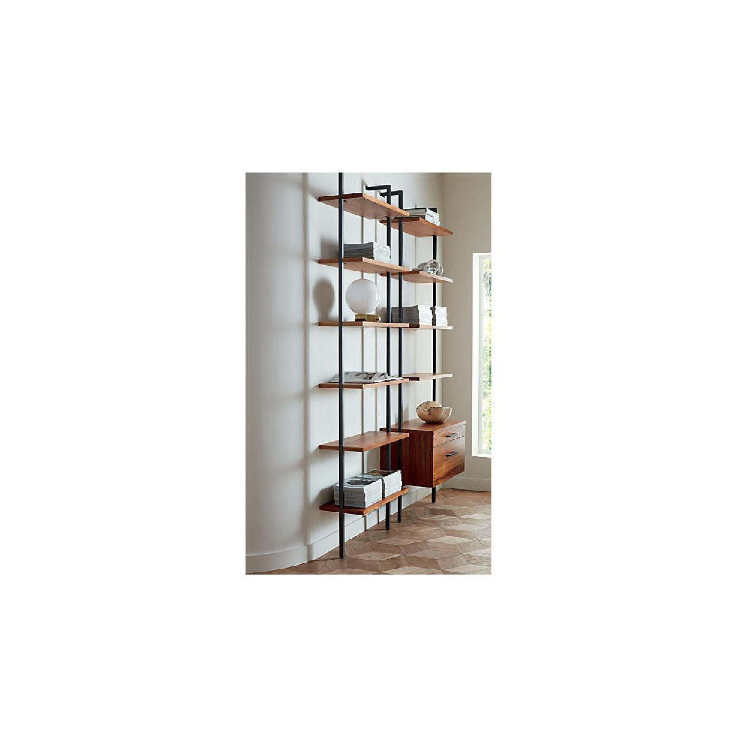 CB2 Helix Acadia Bookshelf AptDeco