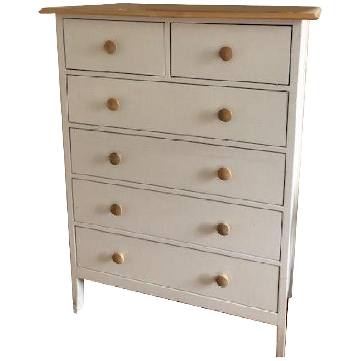 Solid Wood Tall Dresser AptDeco