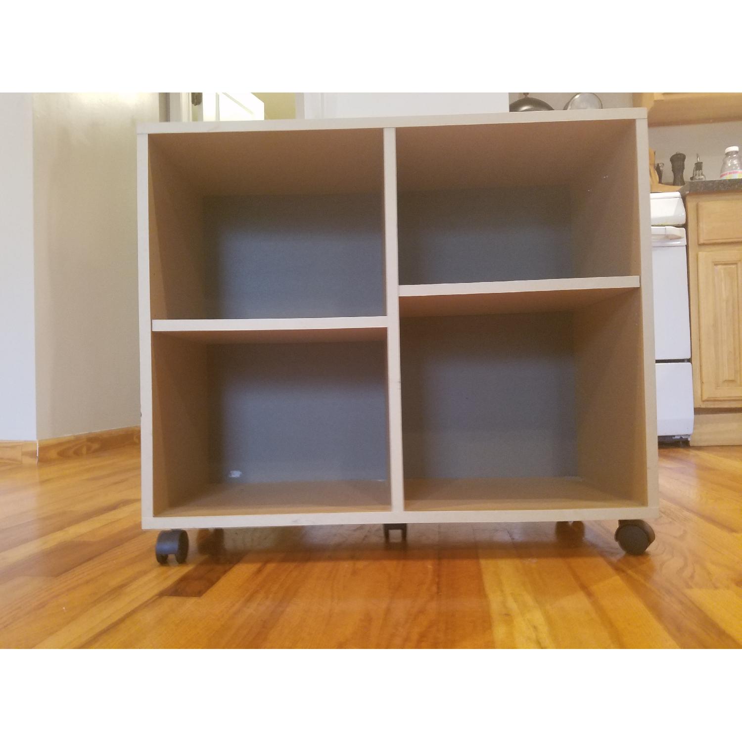 Muji Pulpboard Bookcase on Castor - image-1