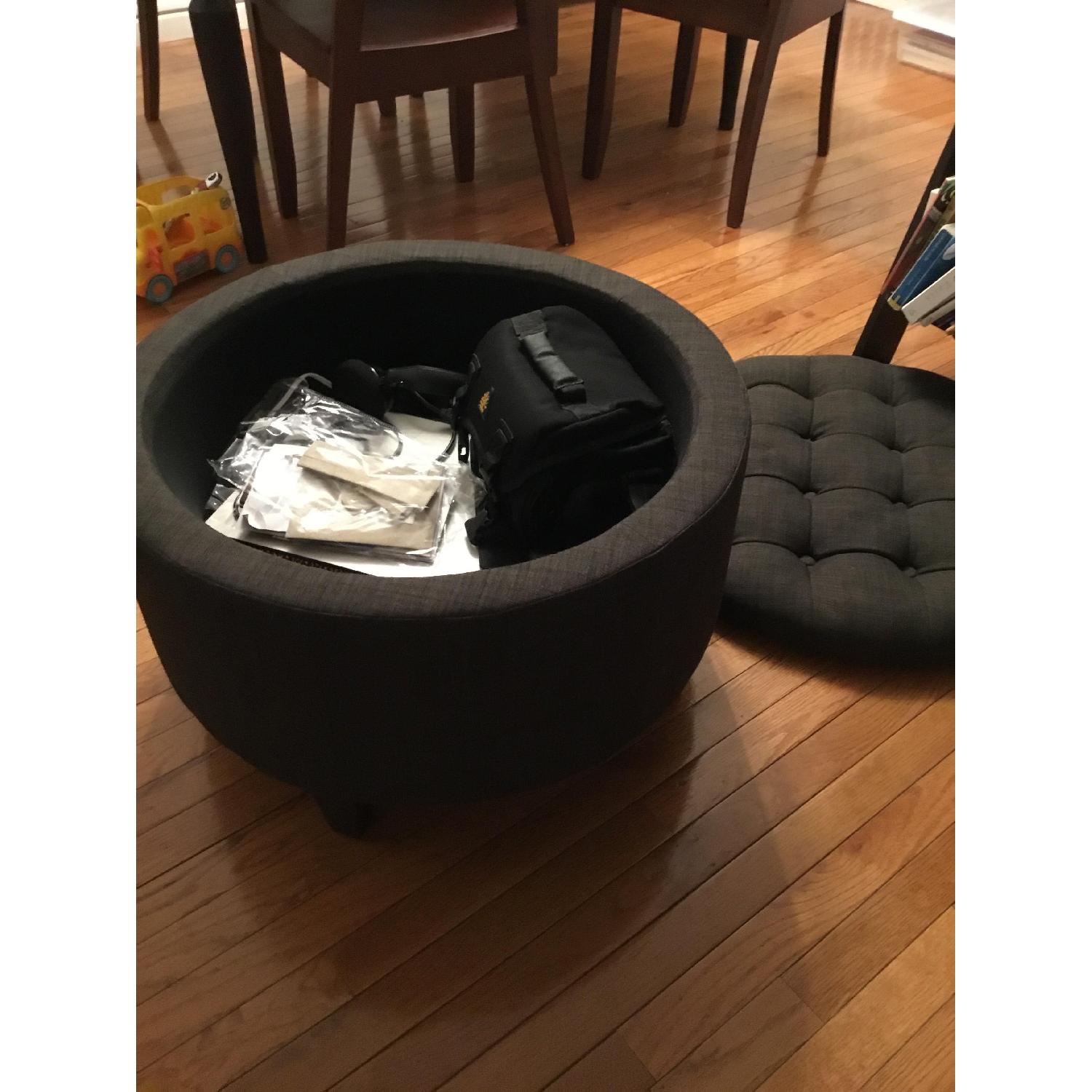 Porch & Den Sasha Dum Dum Storage Ottoman - image-1