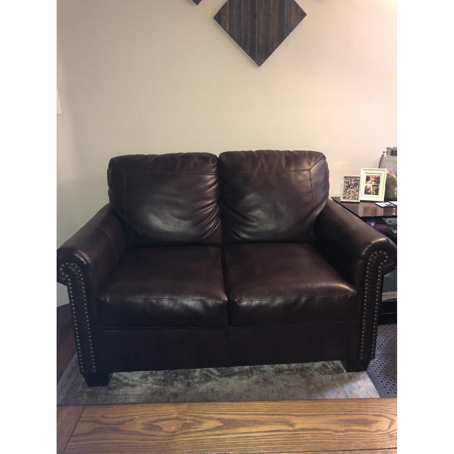 Trent Austin Design Hartshorne Twin Sleeper Loveseat - image-1