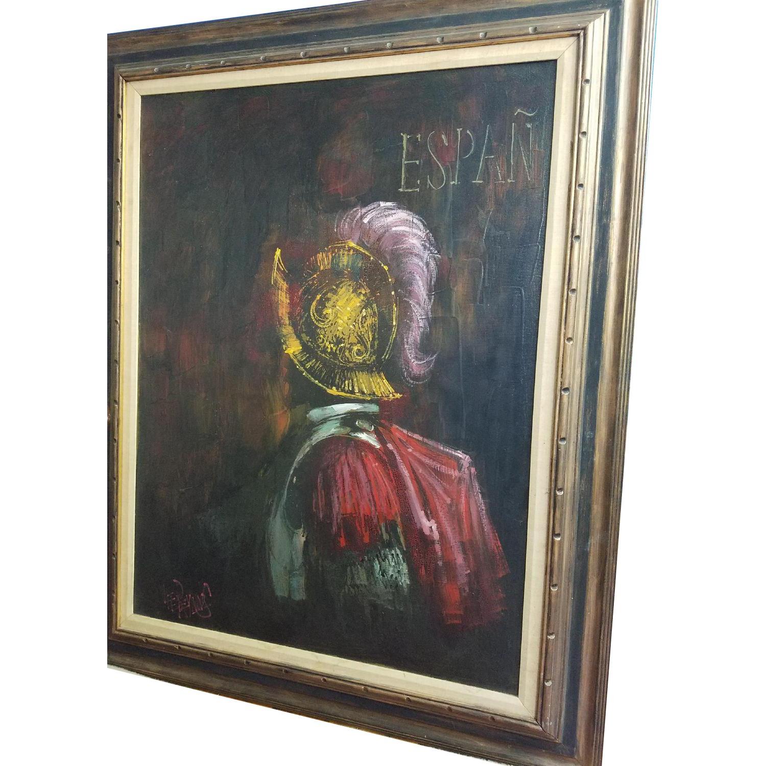 Conquistador Painting by American Artist Lee Reynolds - image-0
