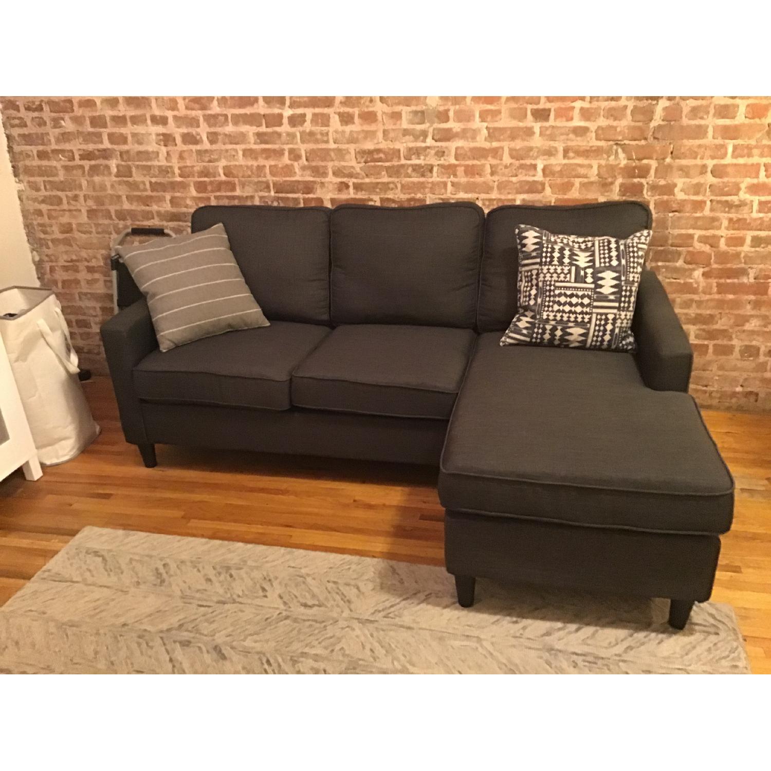 Bobs Malibu Sectional Sofa w/ Reversible Chaise - image-1