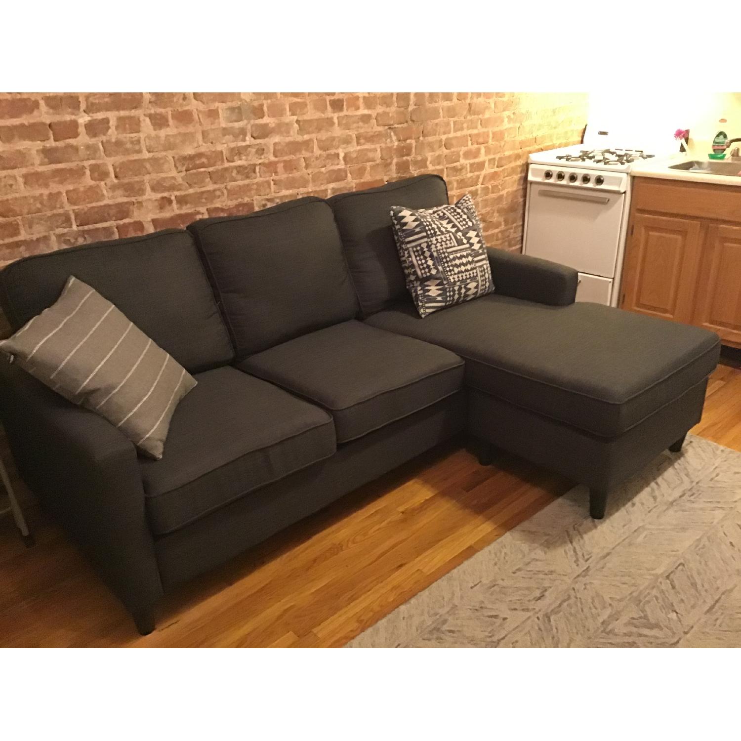 Bobs Malibu Sectional Sofa w/ Reversible Chaise - image-3