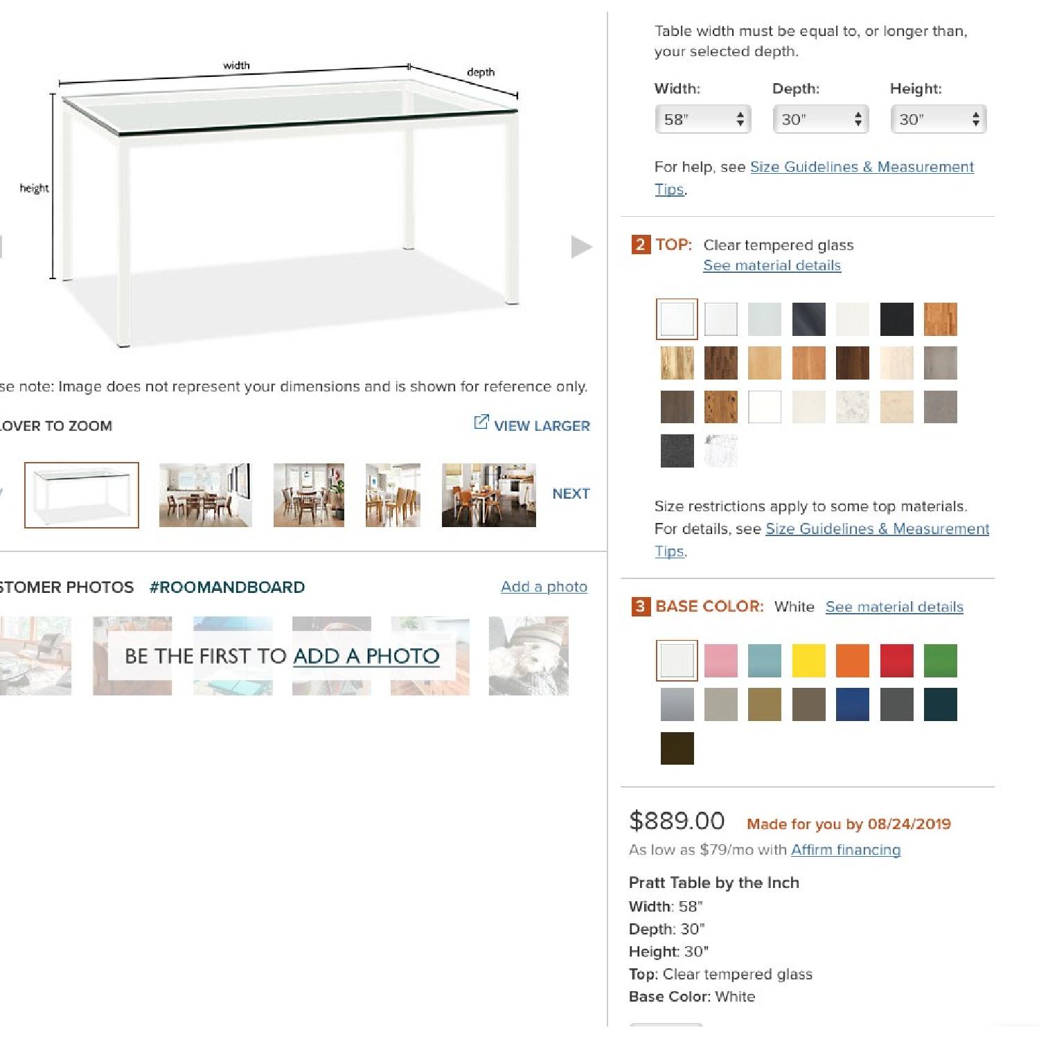 Room & Board Pratt Dining Table - image-3