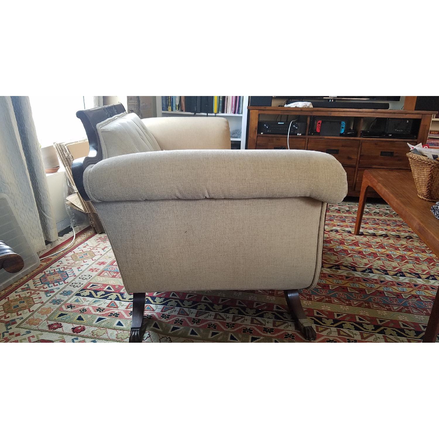 Vintage Duncan Phyfe-Style Sofa - image-2