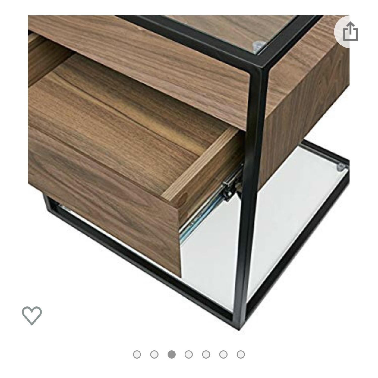 Rivet King Street Industrial Floating Side Table/Nightstand - image-2