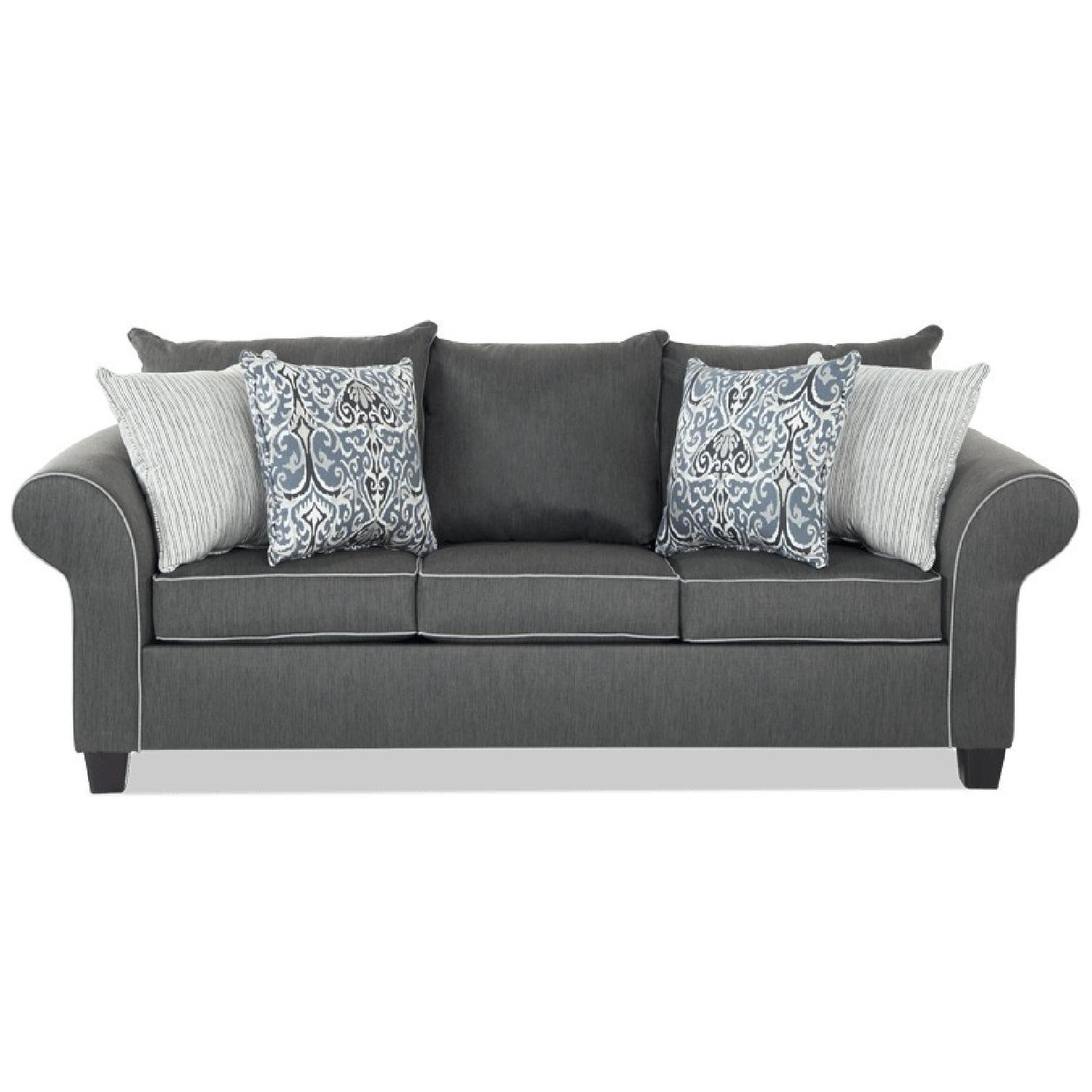 Bob's Ashton Sofa & Storage Ottoman AptDeco