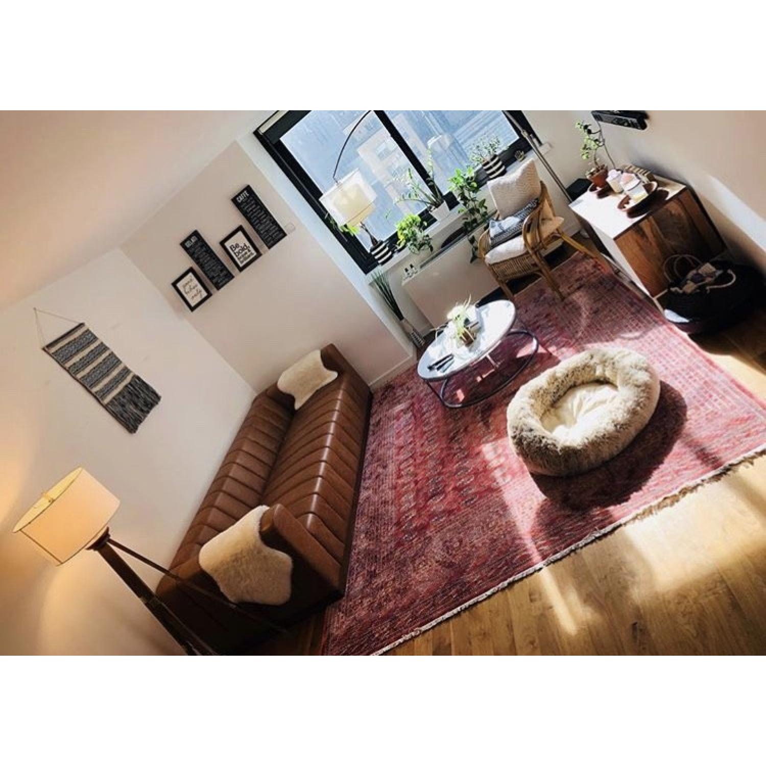 CB2 Smart Round Marble Coffee Table - image-1