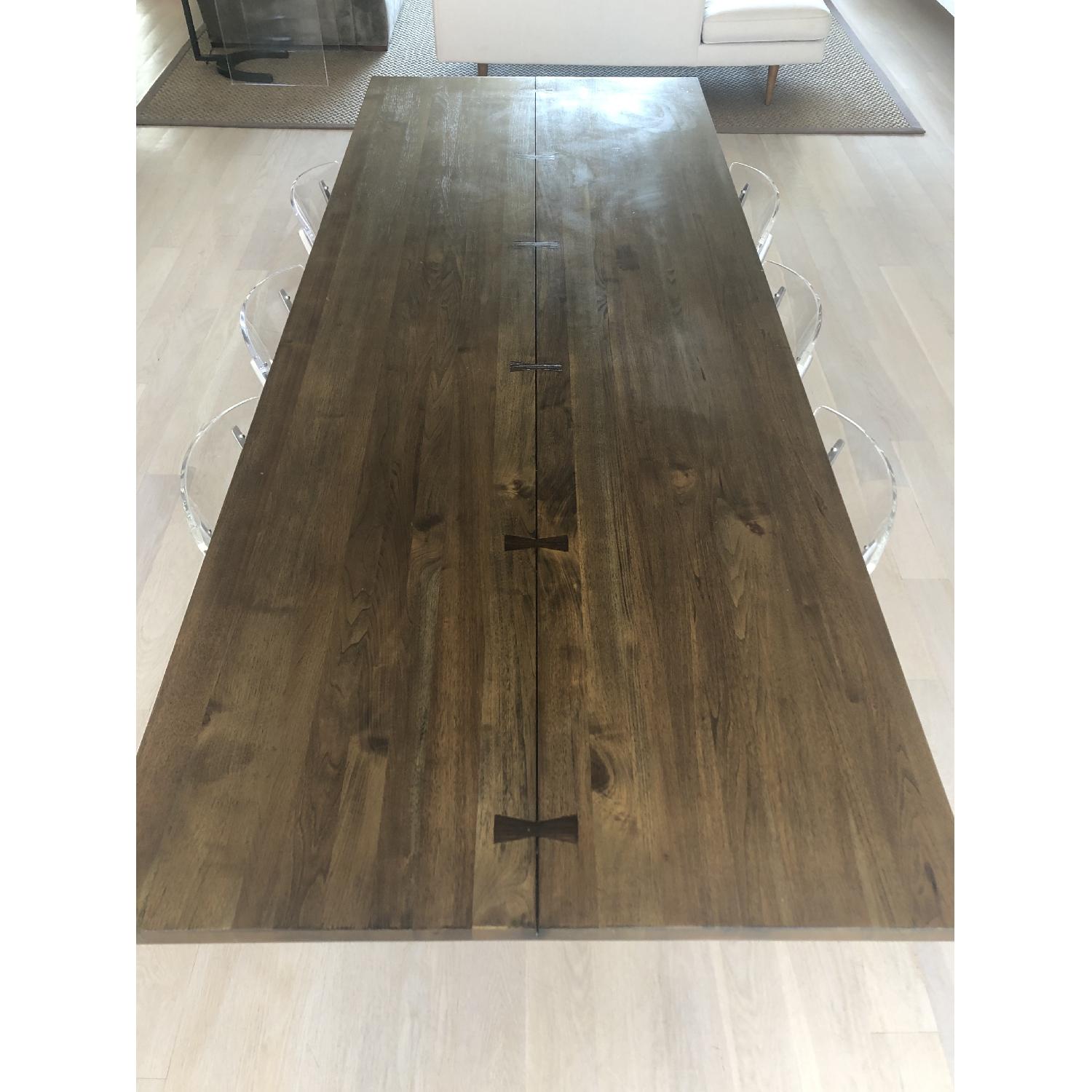 Crate & Barrel Monarch Dining Table AptDeco