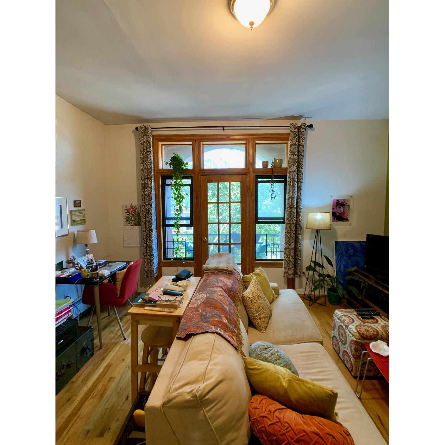 Ikea Custom Wood & Metal Desk/Table - image-3