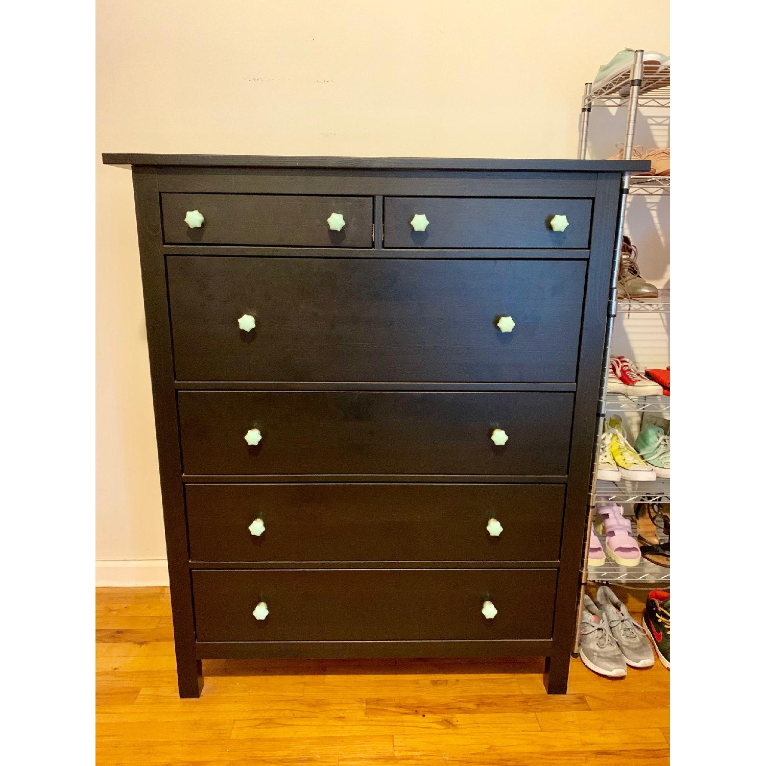 Ikea Hemnes Dresser w/ Custom Hardware AptDeco
