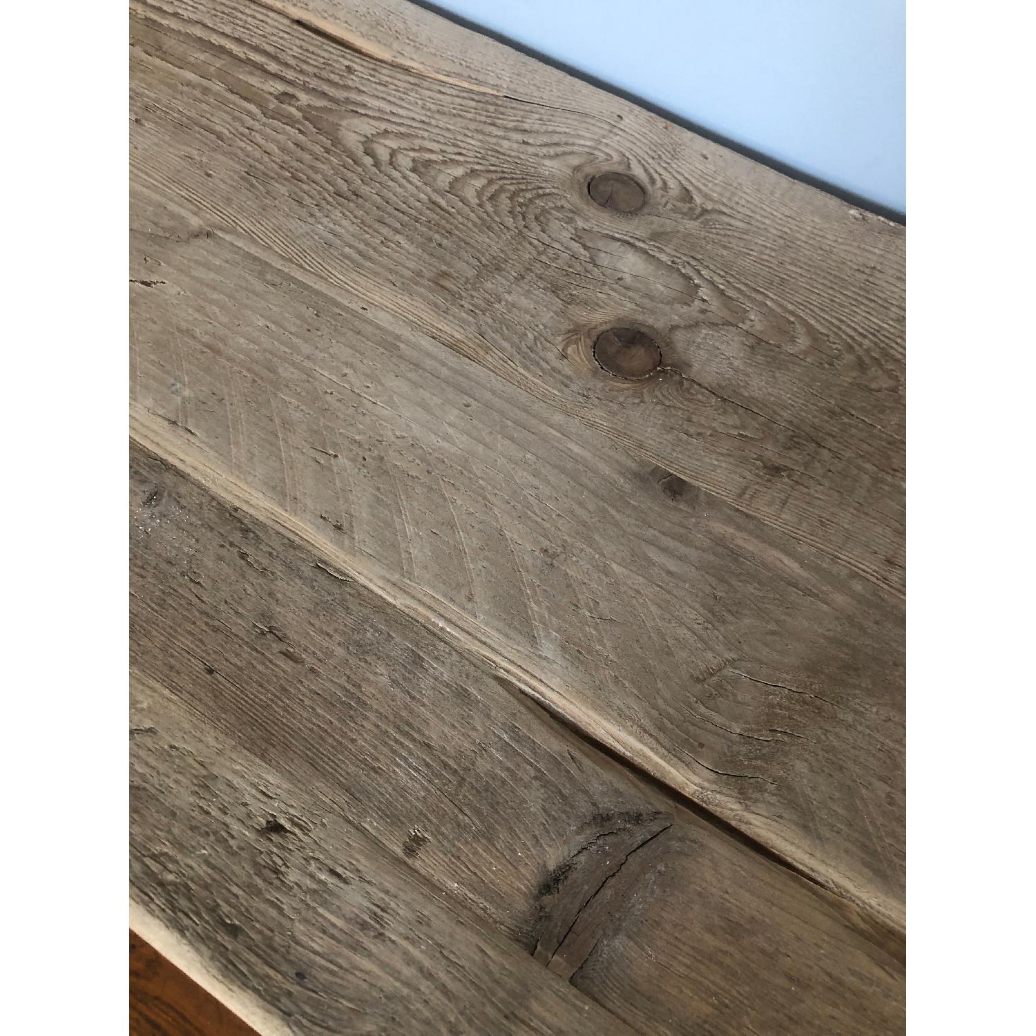 Custom Made Wood & Metal Console Table - image-5