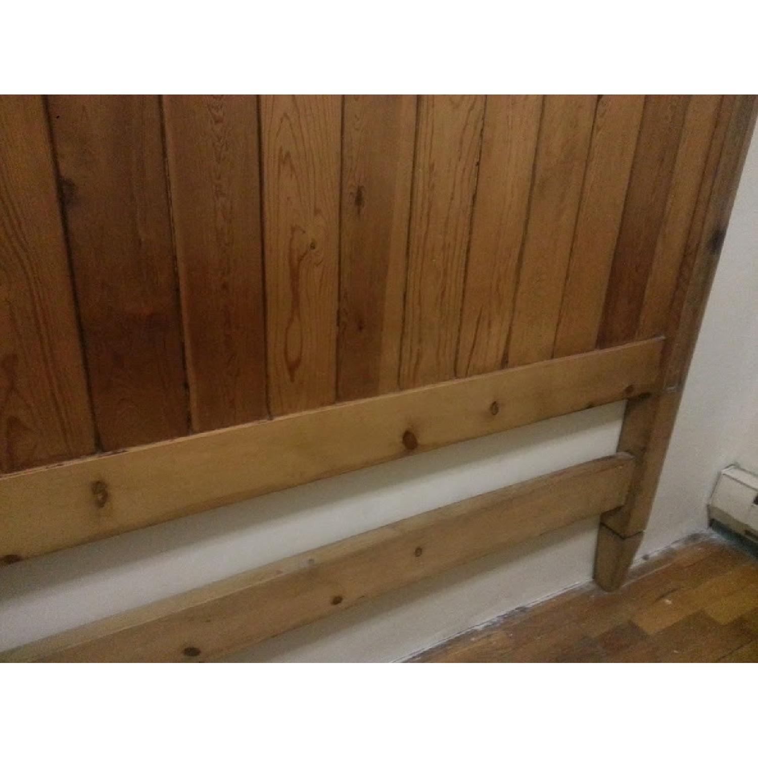 Mexican Carved Wood Headboard AptDeco