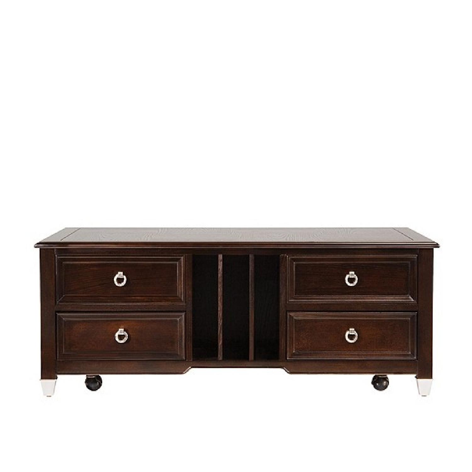 Raymour & Flanigan Lift Top Coffee Table AptDeco