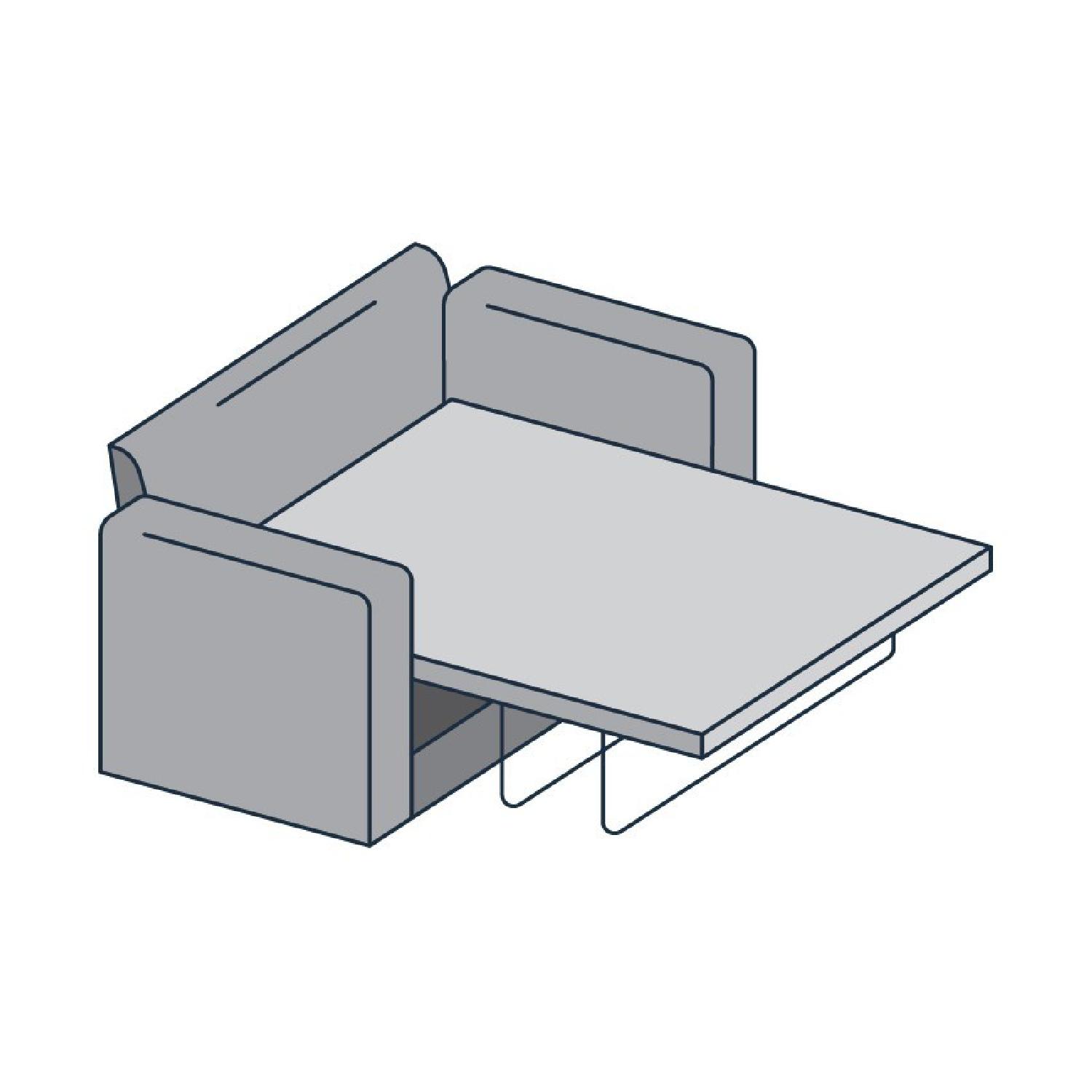 Bob's Caleb Bob-o-Pedic Queen Size Sleeper Sofa - image-1