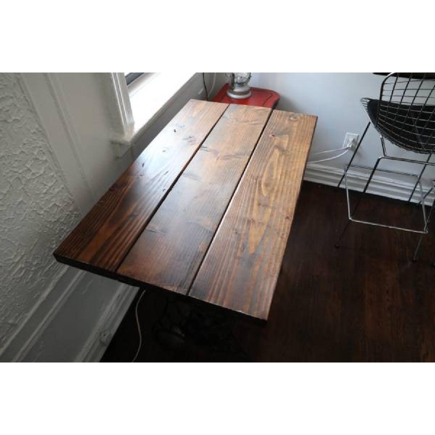 Antique Singer Sewing Machine Table/Desk - image-4