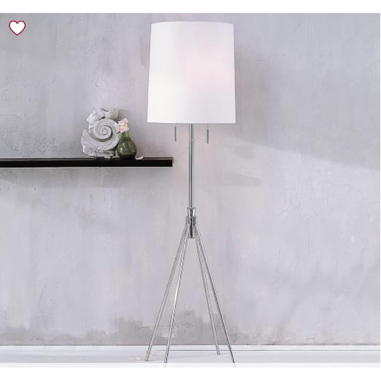 West Elm Adjustable Metal Tripod Floor Lamp - image-2