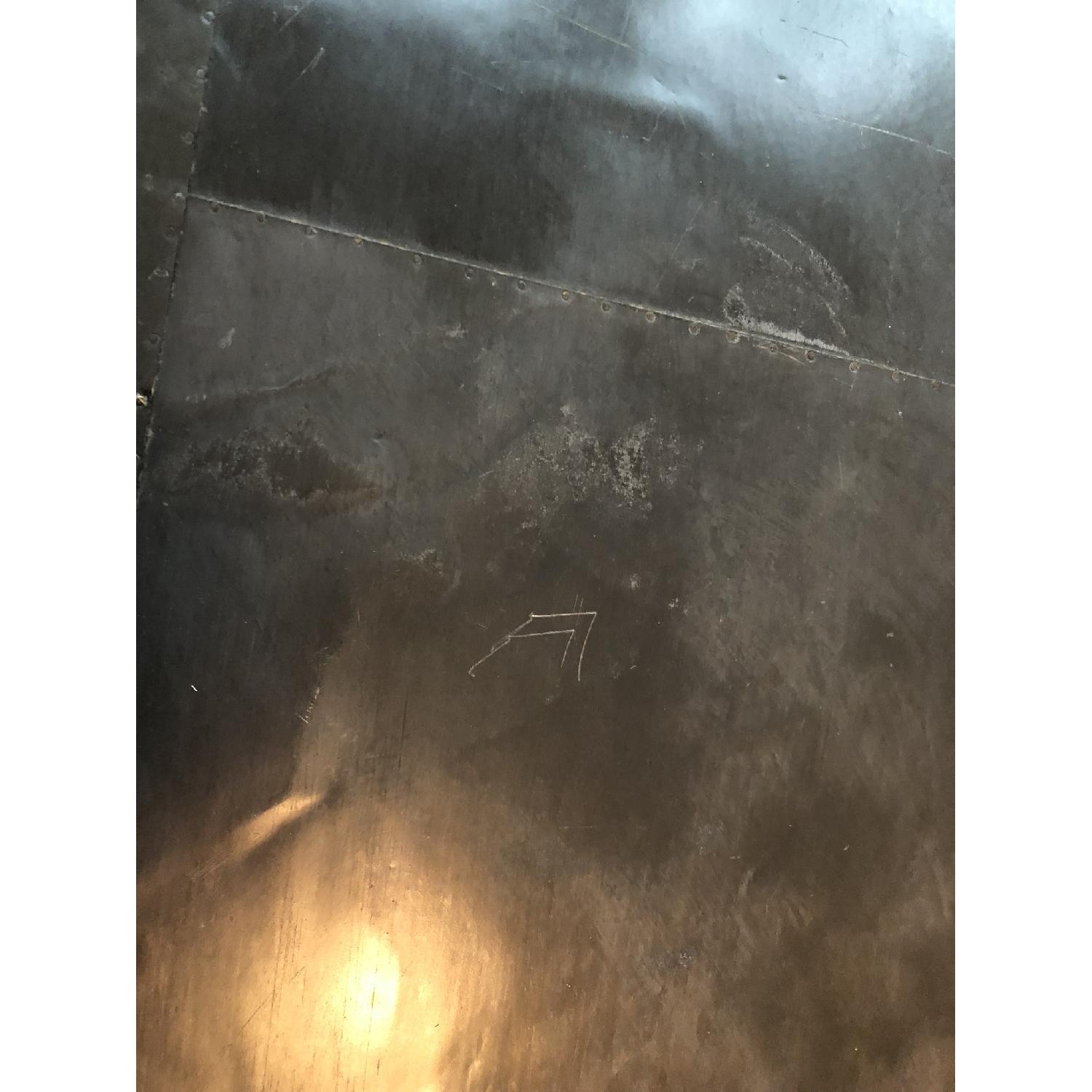 Restoration Hardware Railroad Tie Parsons Dining Table - image-5