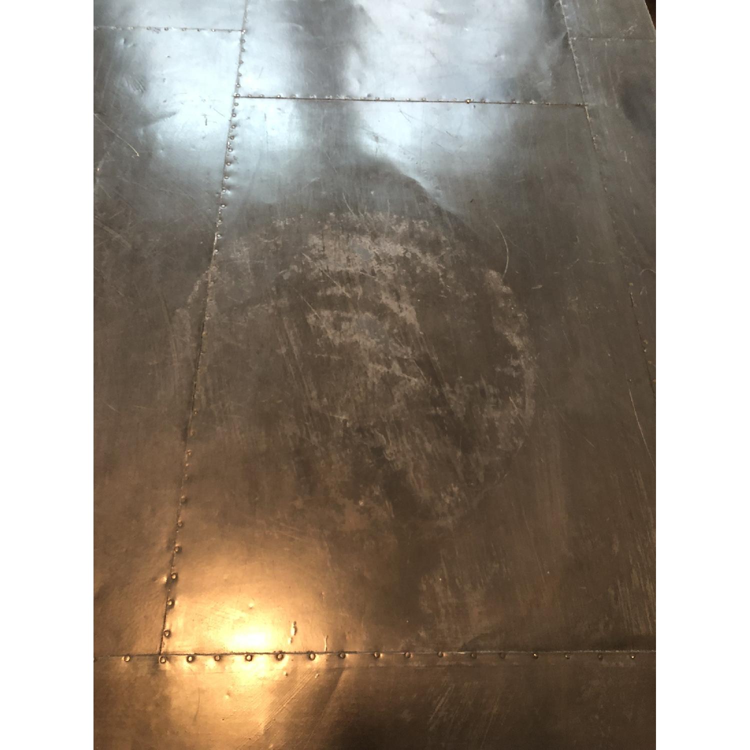 Restoration Hardware Railroad Tie Parsons Dining Table - image-6