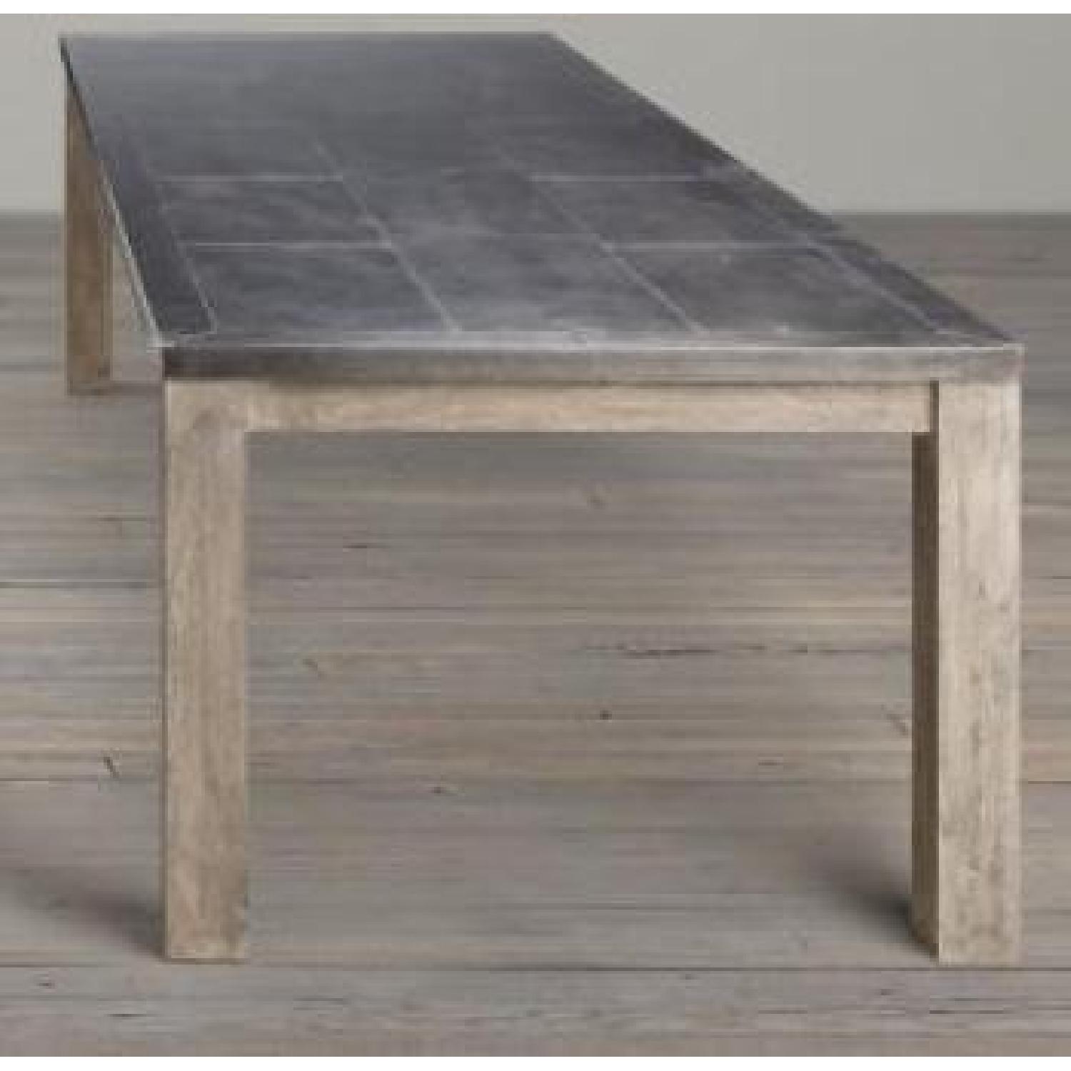 Restoration Hardware Railroad Tie Parsons Dining Table - image-10