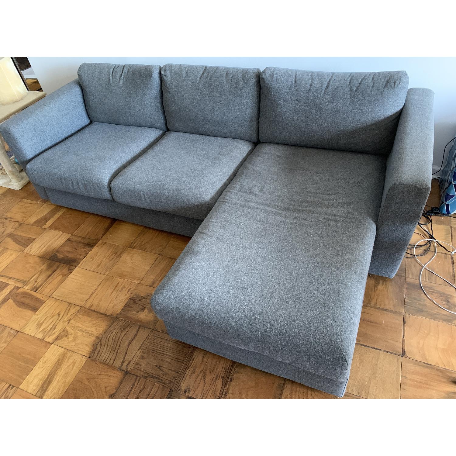 Ikea Vimle Grey Sectional Sofa - image-2