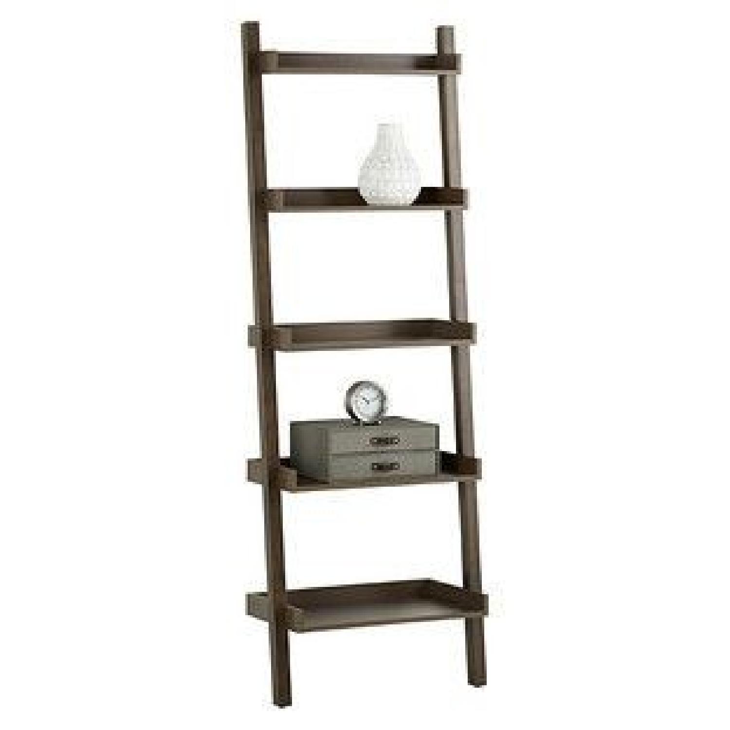 The Container Store Linea Leaning Bookcase AptDeco