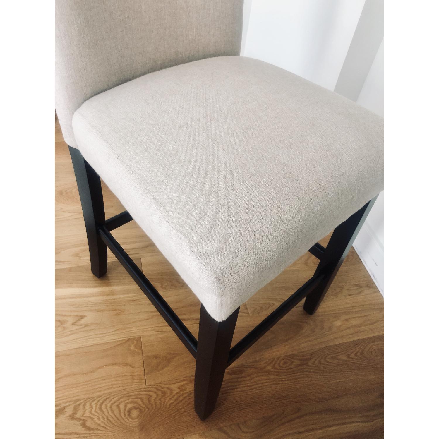 Counter Height Dining Chairs w/ Solid Wood Legs - image-4