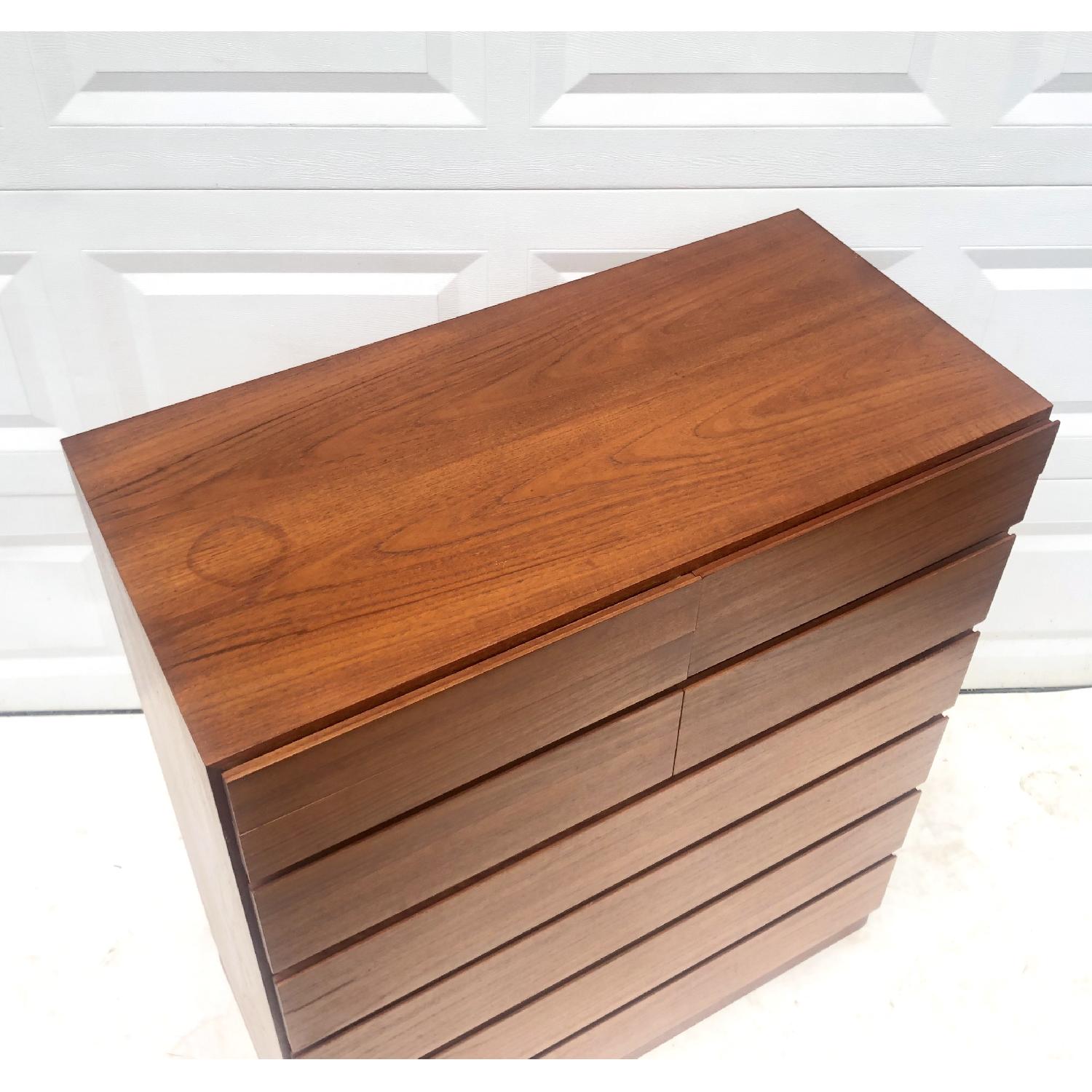 Danish Modern Teak Highboy Dresser - image-3