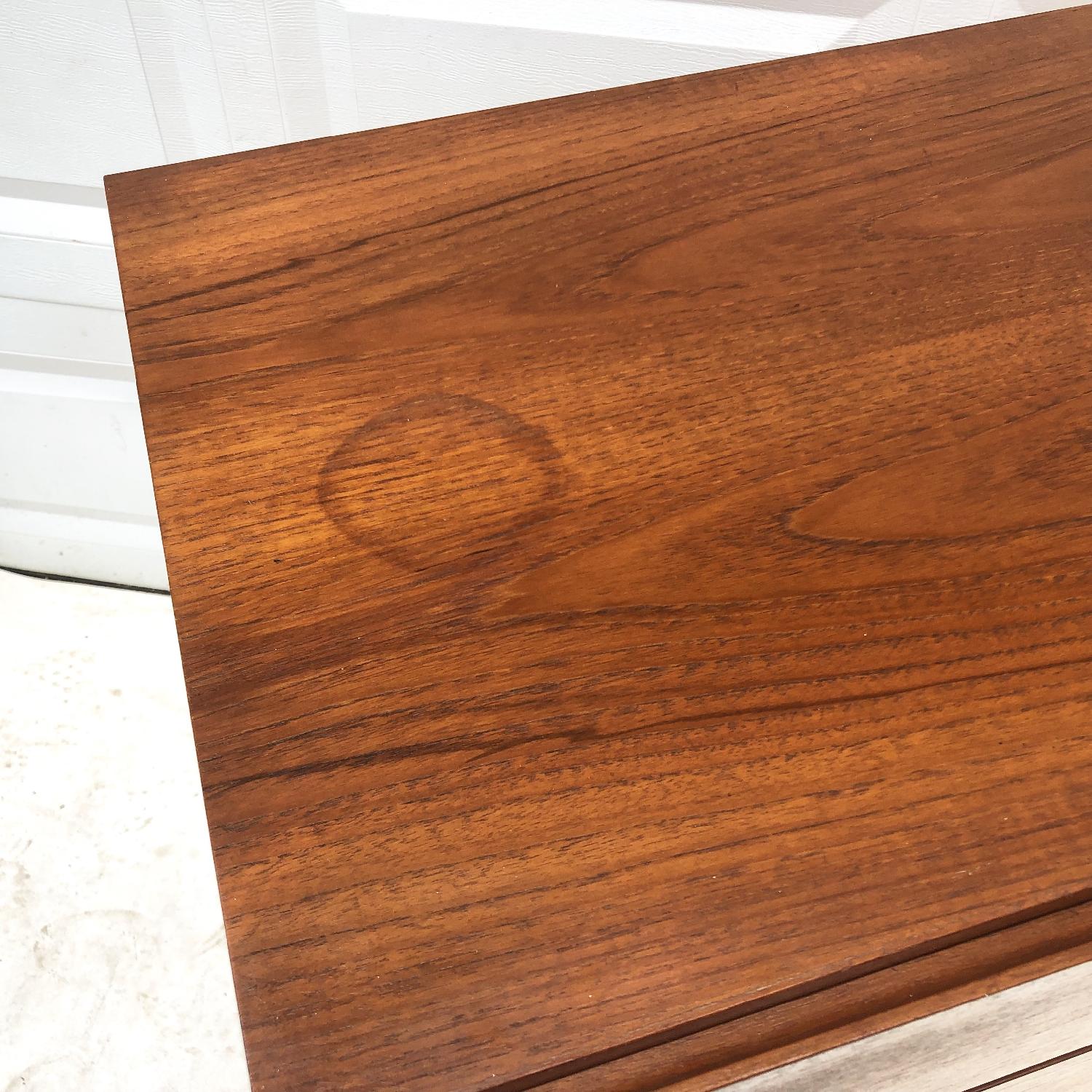 Danish Modern Teak Highboy Dresser - image-11