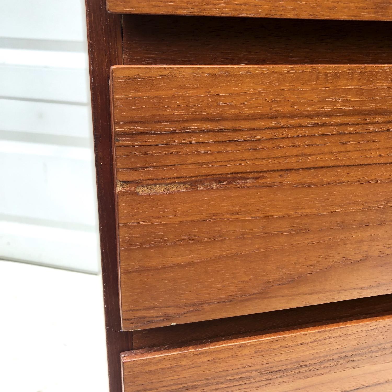 Danish Modern Teak Highboy Dresser - image-13