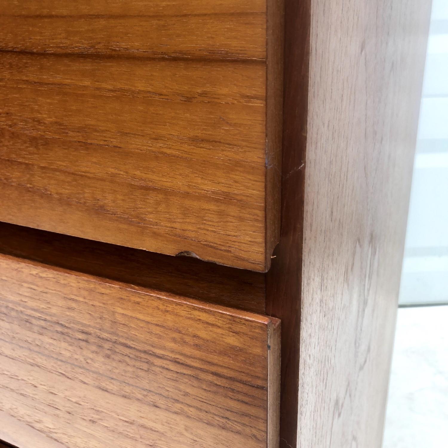 Danish Modern Teak Highboy Dresser - image-14