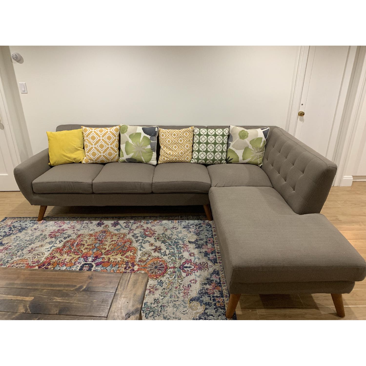 Poundex Bobkona Belinda Sectional Sofa - image-2