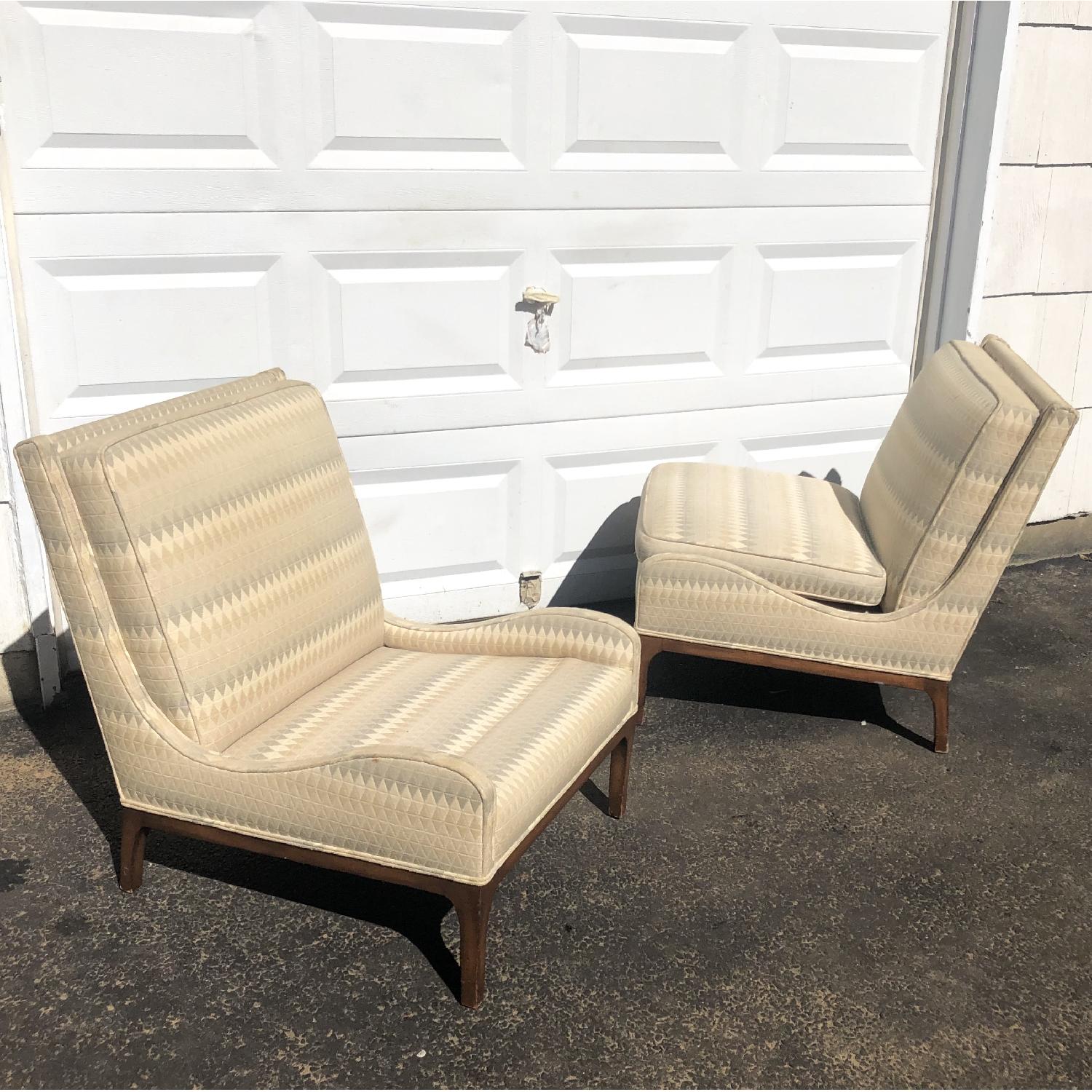 Mid-Century Slipper Lounge Chairs - image-2