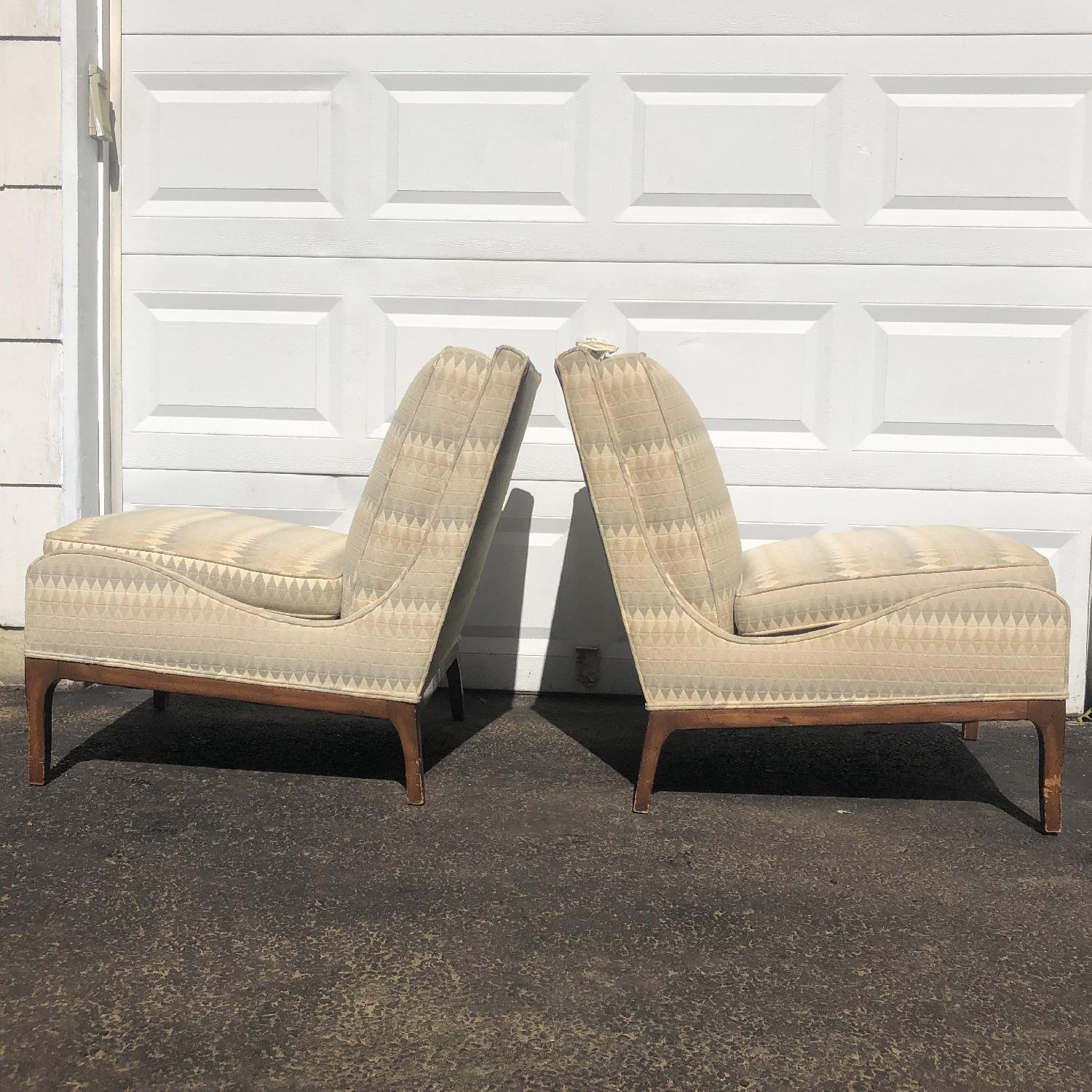 Mid-Century Slipper Lounge Chairs - image-3