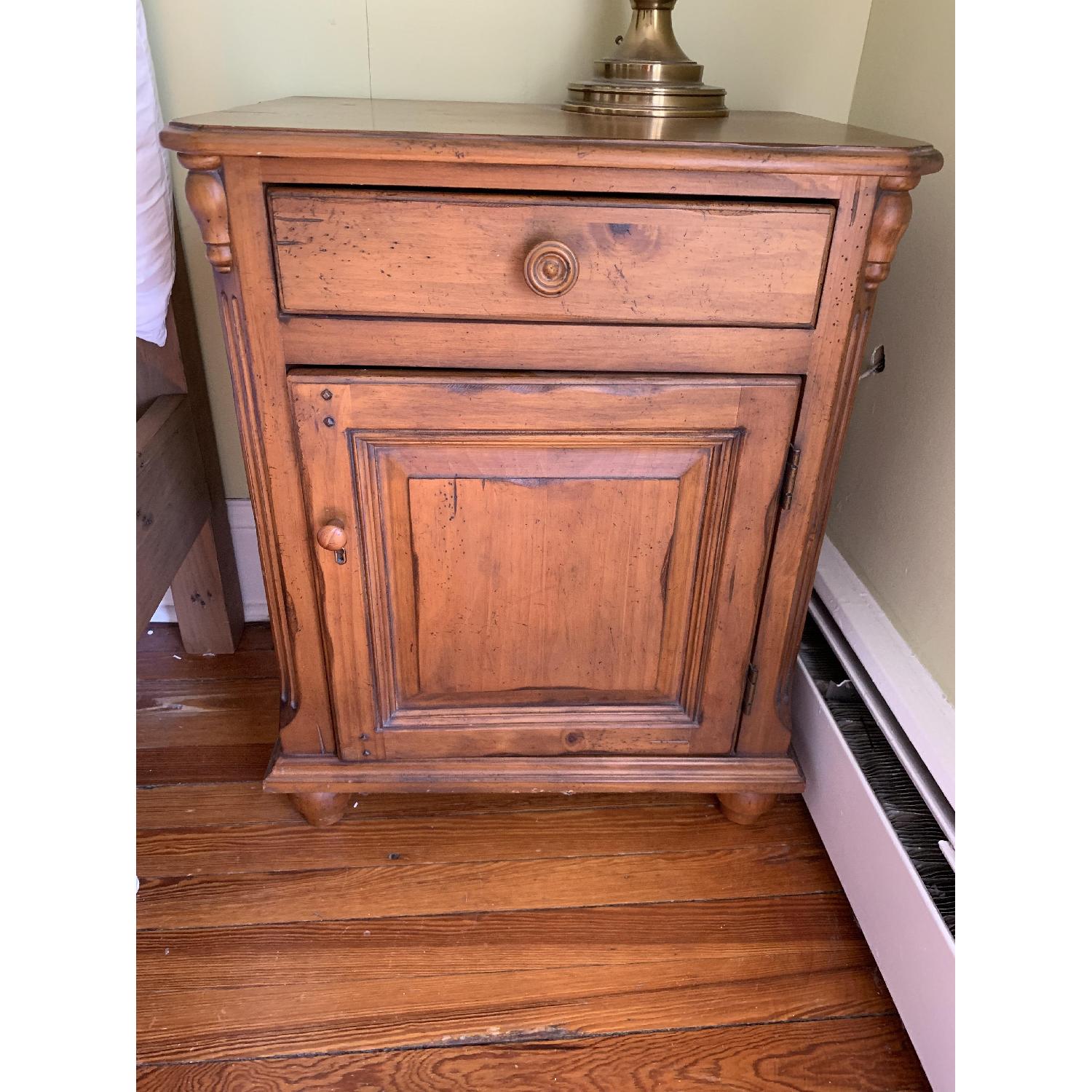 Ethan Allen Wood Nightstands - image-1