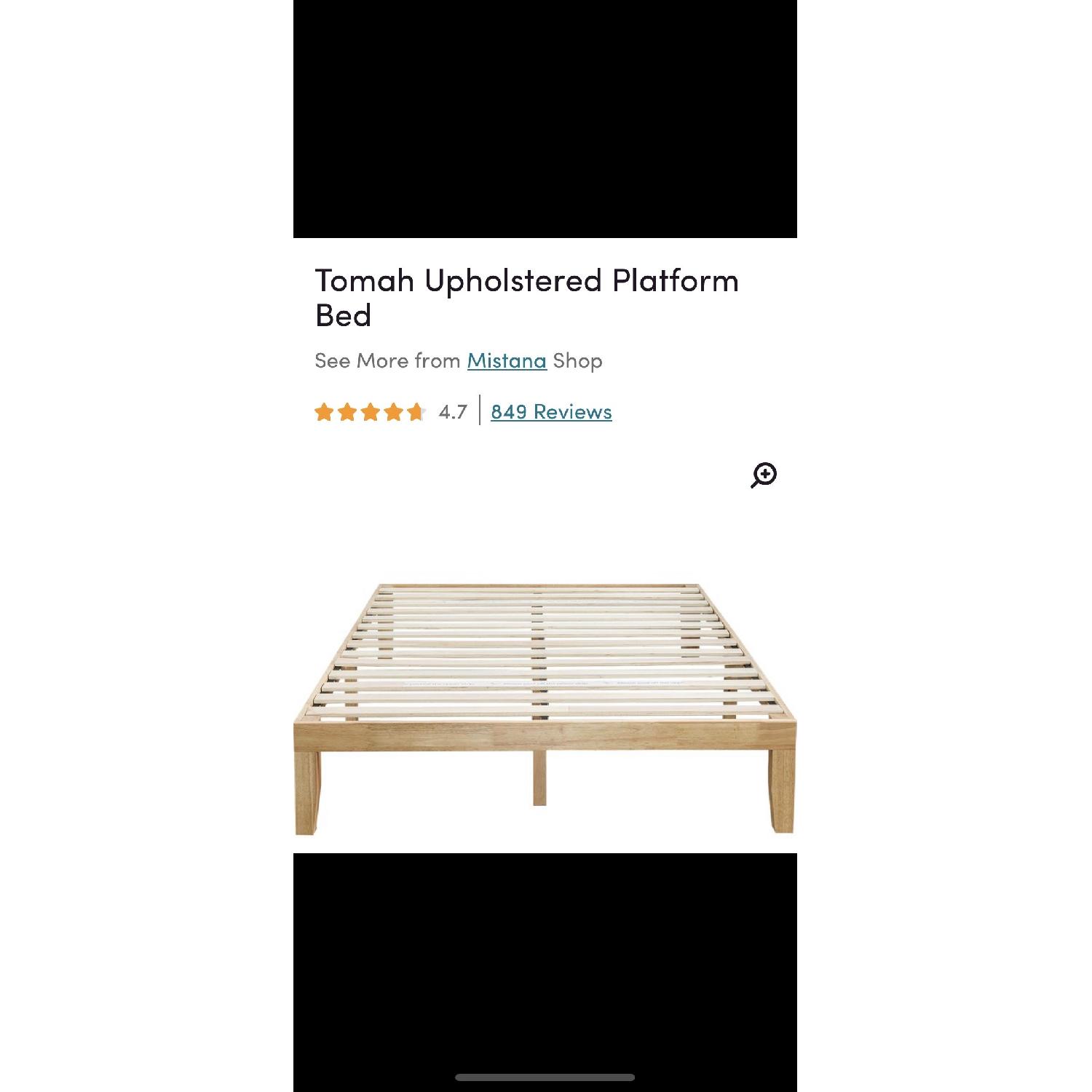 Mistana Tomah Full Size Upholstered Platform Bed - image-1