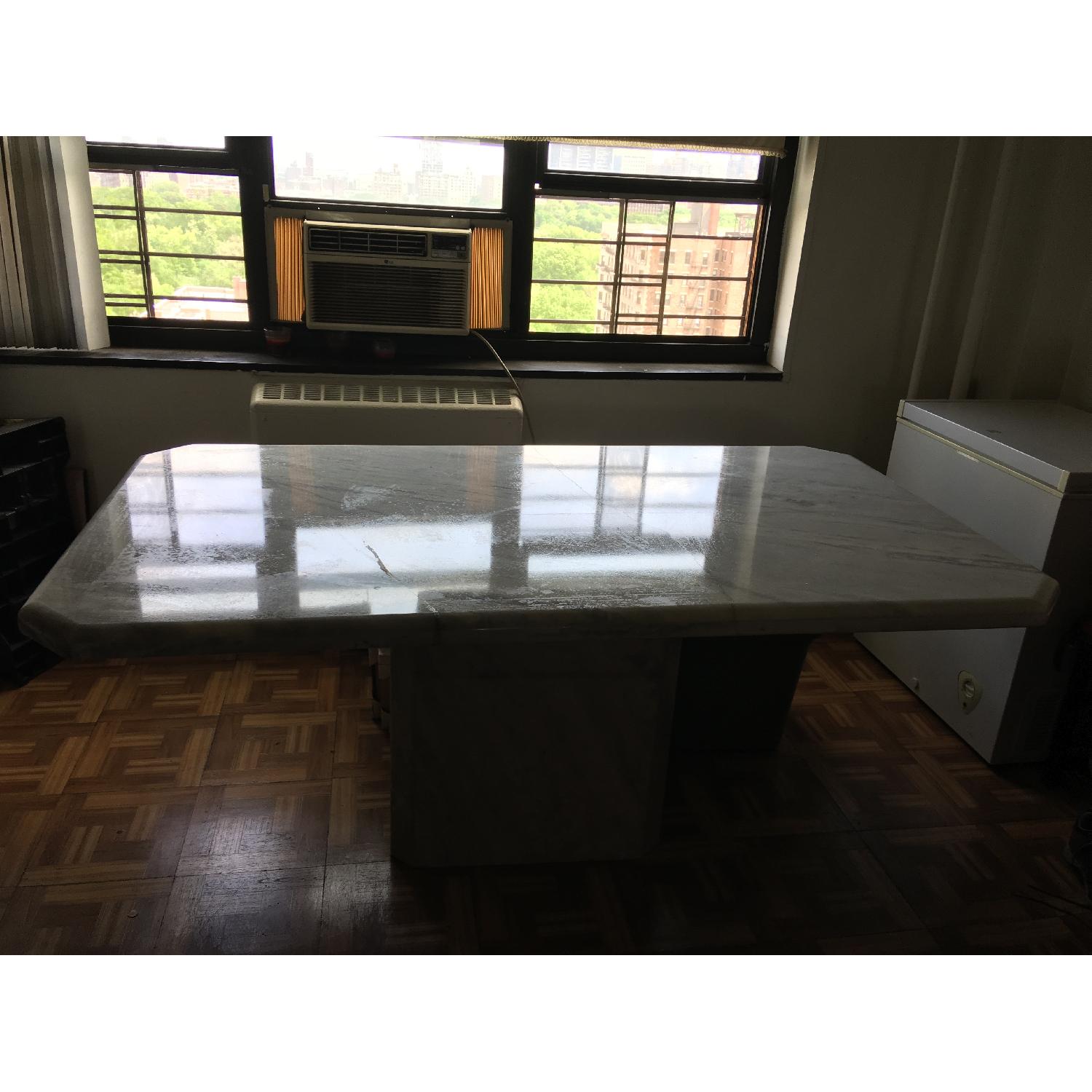 Rectangular Marble Dining Table - image-4