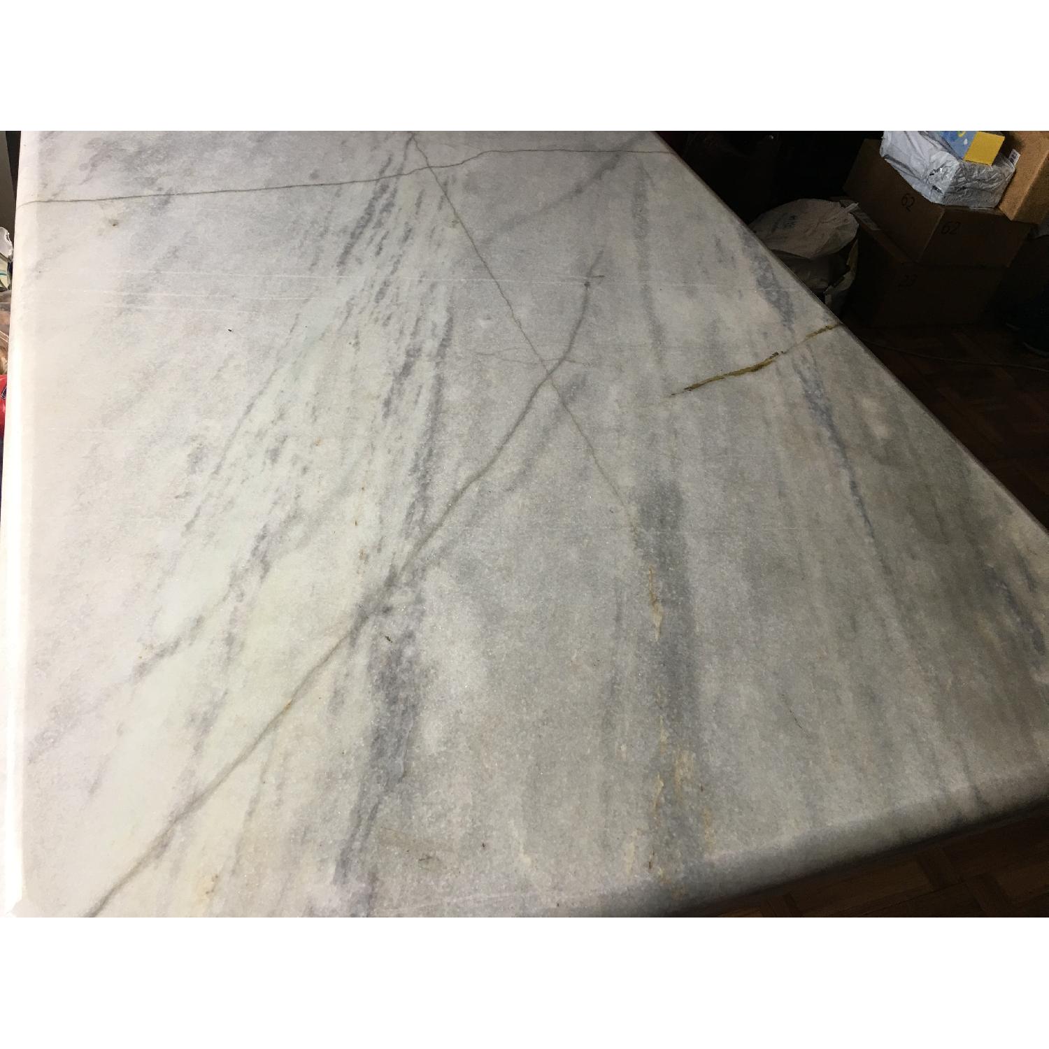 Rectangular Marble Dining Table - image-5