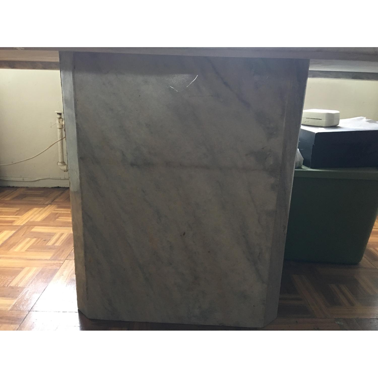 Rectangular Marble Dining Table - image-6
