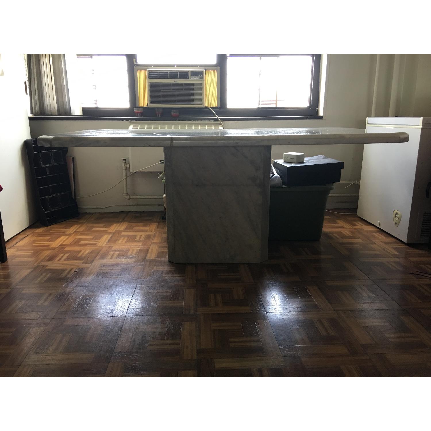Rectangular Marble Dining Table - image-8
