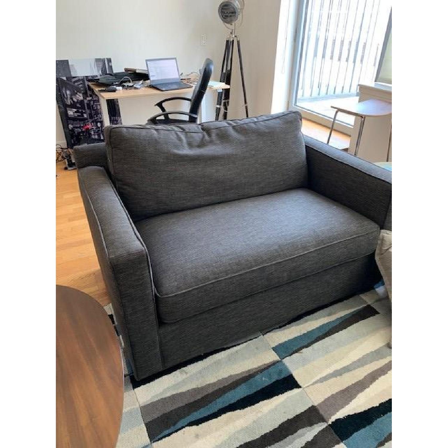 Crate Barrel Twin Sleeper Sofa Aptdeco