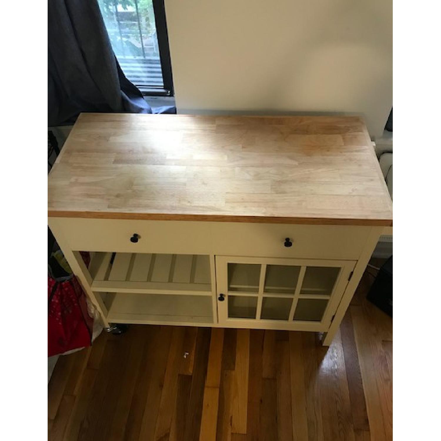 Target Windham Wood Top Kitchen Island AptDeco