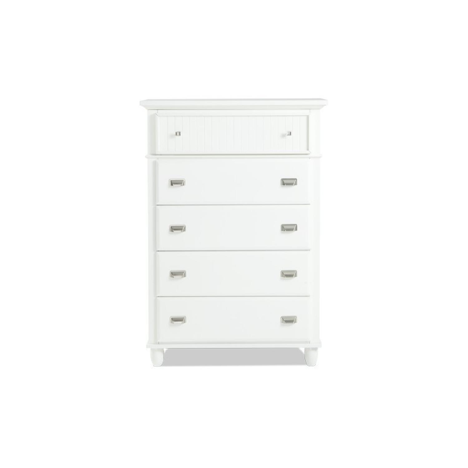Bob's Spencer White Lift Top Dresser AptDeco