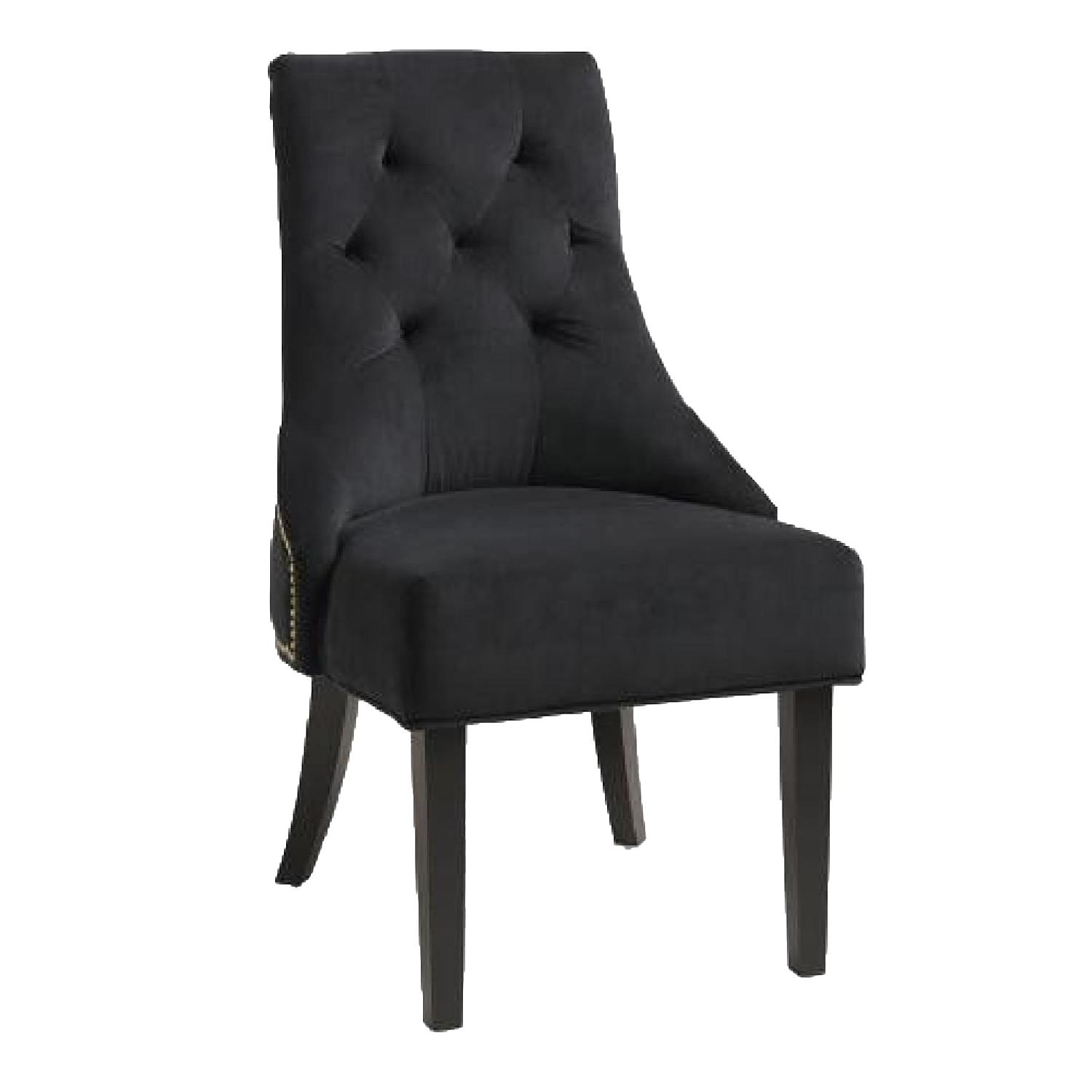 World Market Black Lydia Chairs - image-0