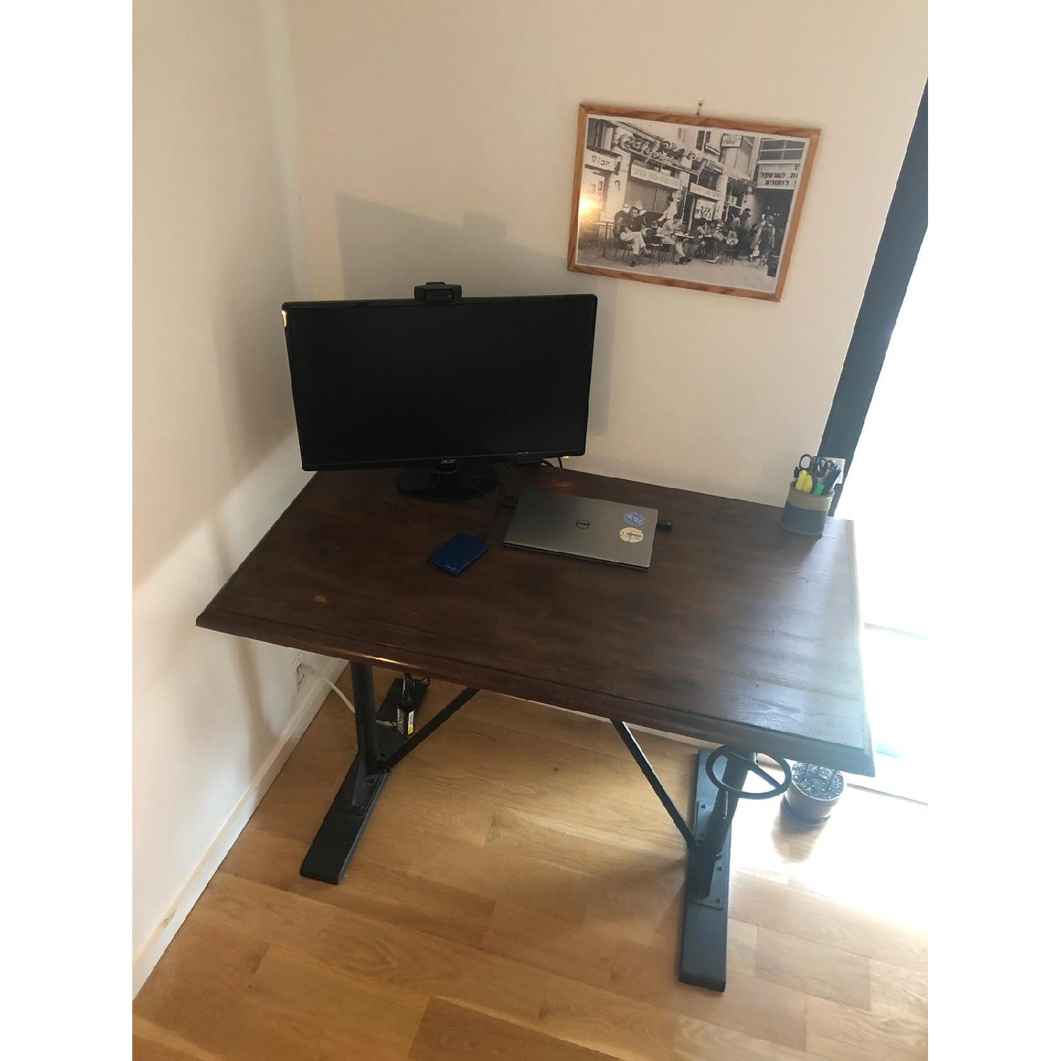 Pottery Barn Pittsburgh Crank Standing Desk - image-4