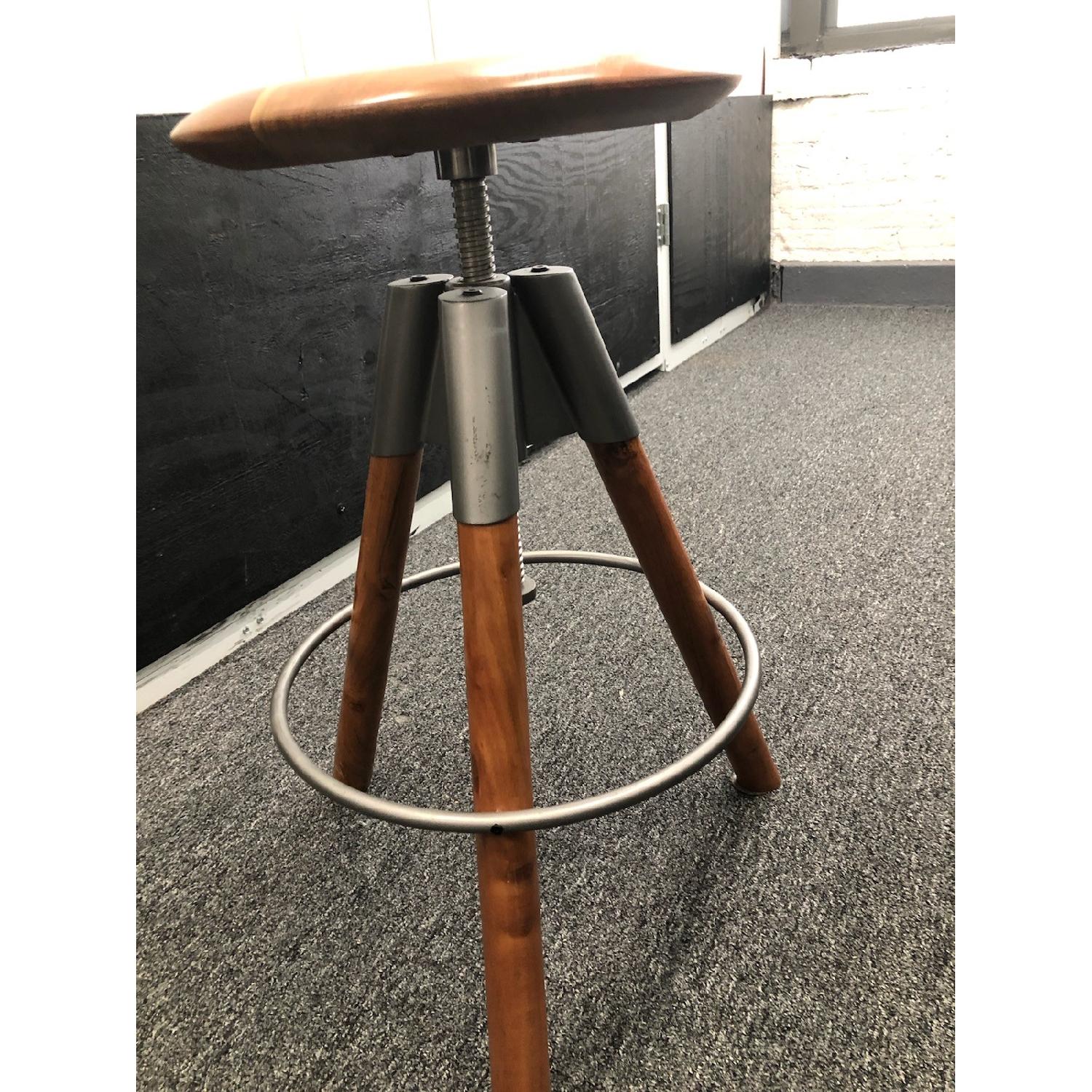 CB2 Acacia Bar Stools - image-2