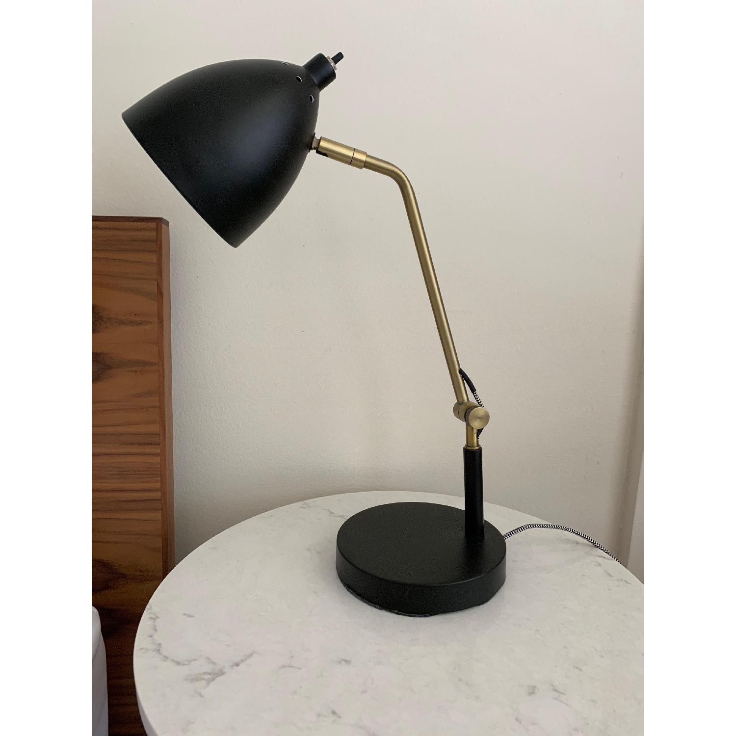 Black & Gold Task Lamp - image-3