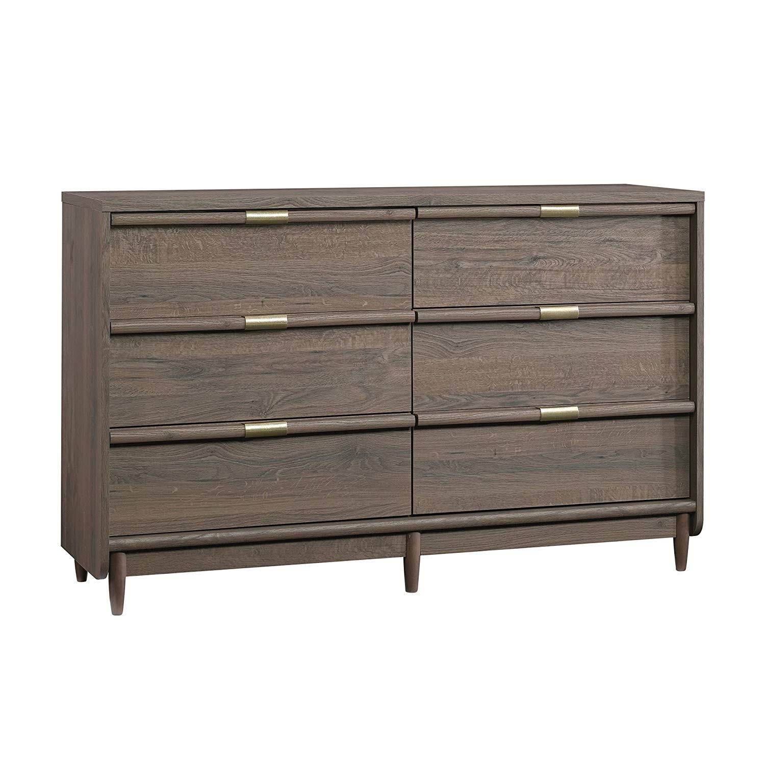 Sauder International Lux 6 Drawer Dresser AptDeco